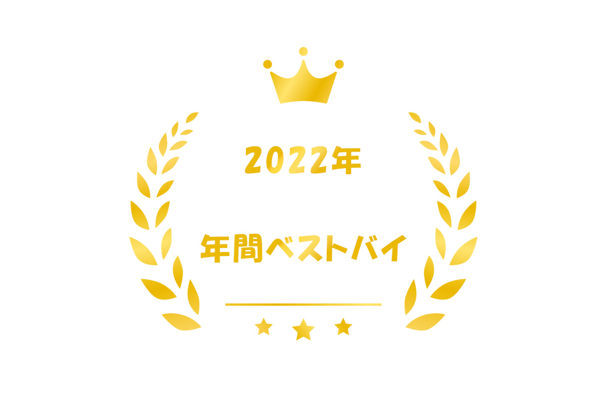【ベストバイ】2022年年間ベストバイ